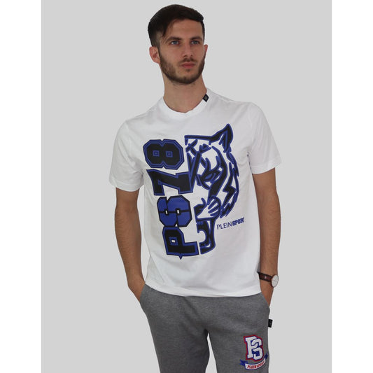 Plein Sport T-shirt Bianco Uomo 01