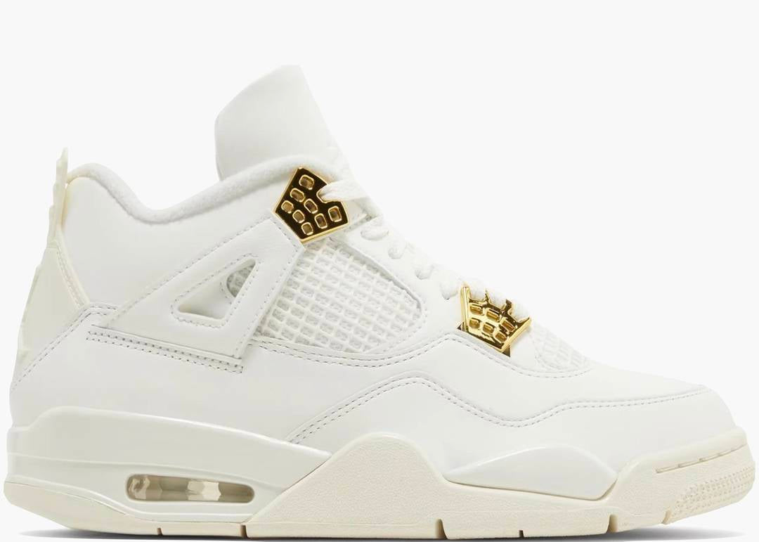 Nike Air Jordan 4 Retro Metallic Gold (W)